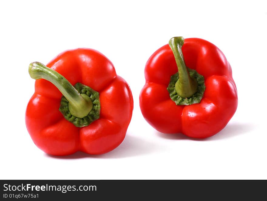 Sweet shiny peppers