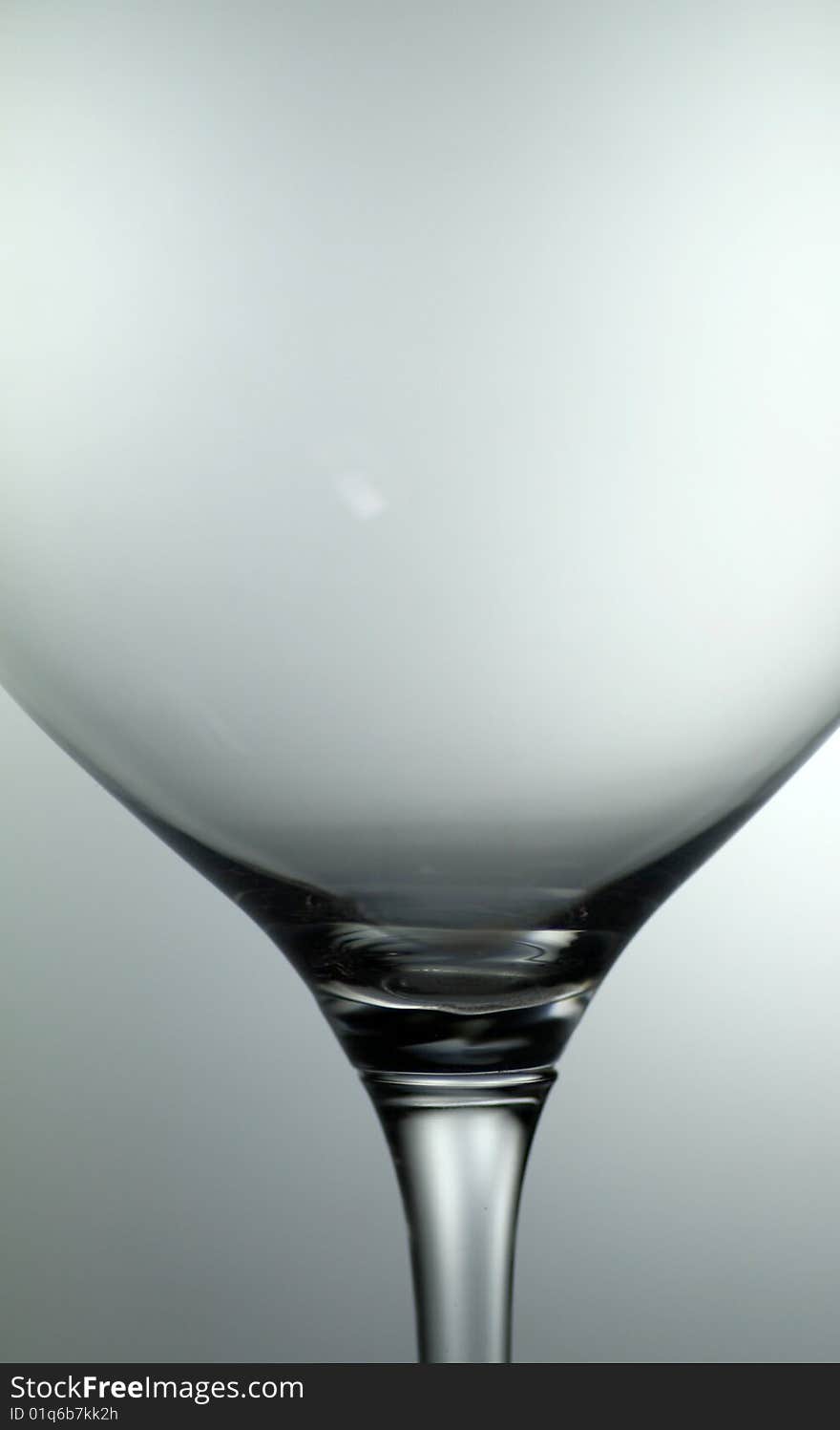A detail of a glass