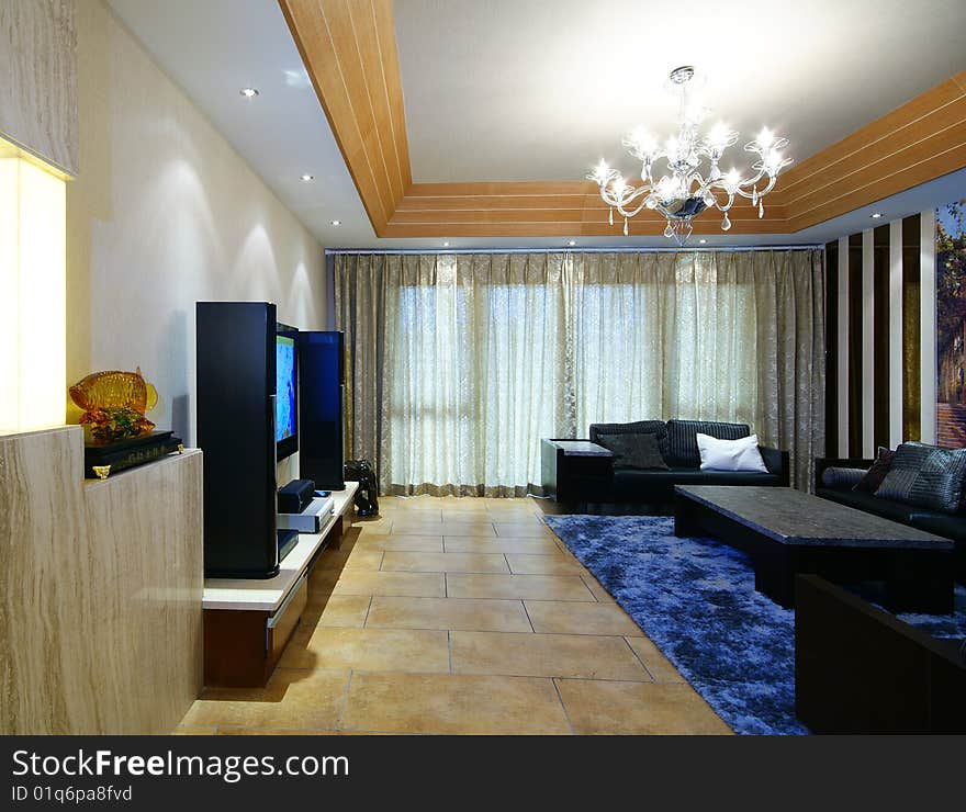 Beijing, China, the effect of home decoration. Beijing, China, the effect of home decoration