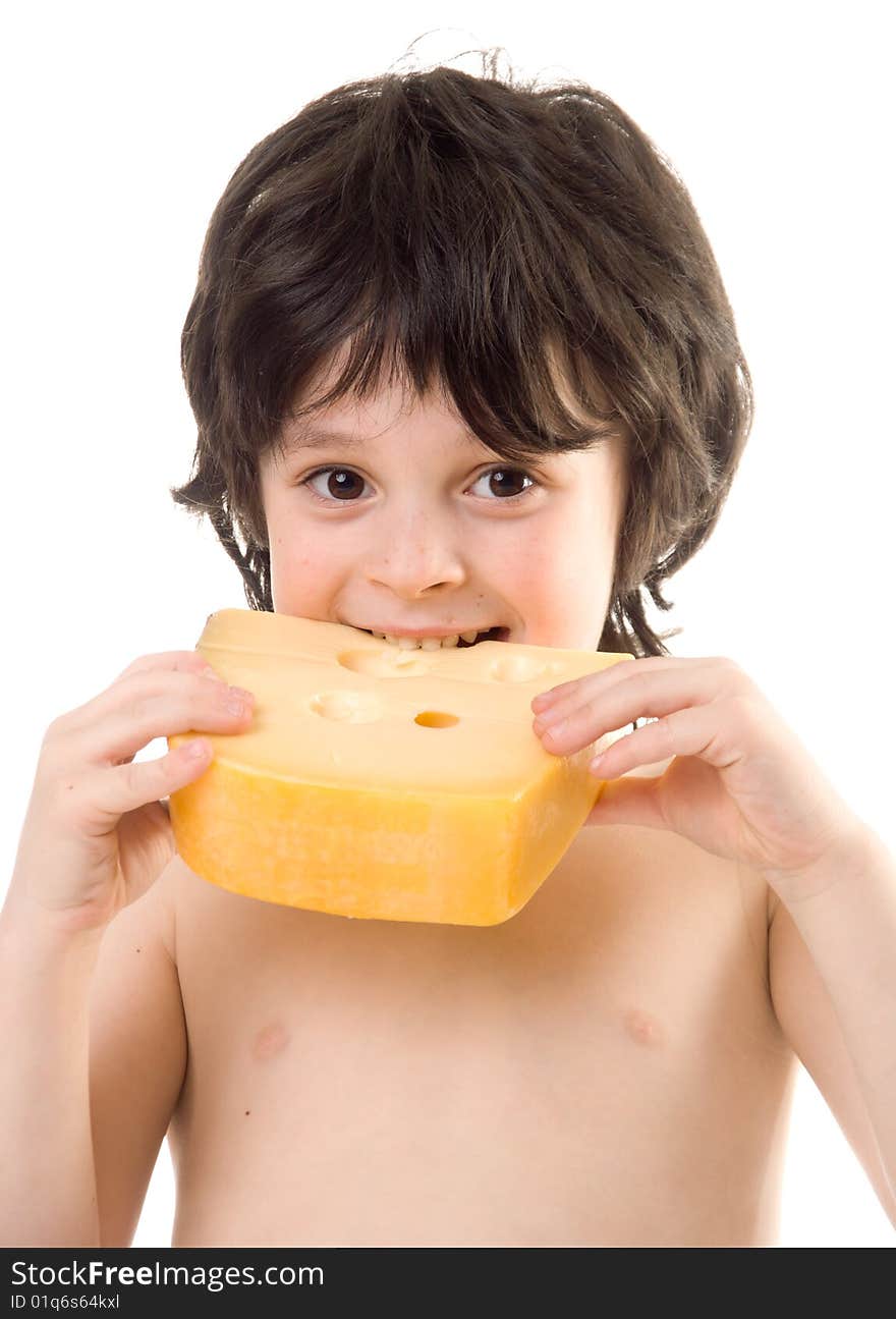 The Boy With A Cheese