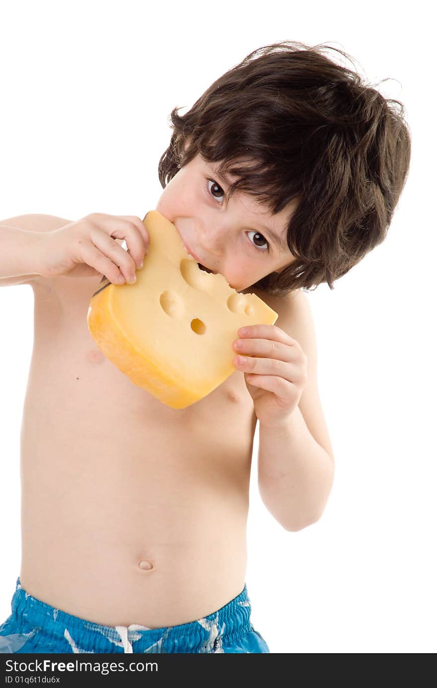 The Boy With A Cheese