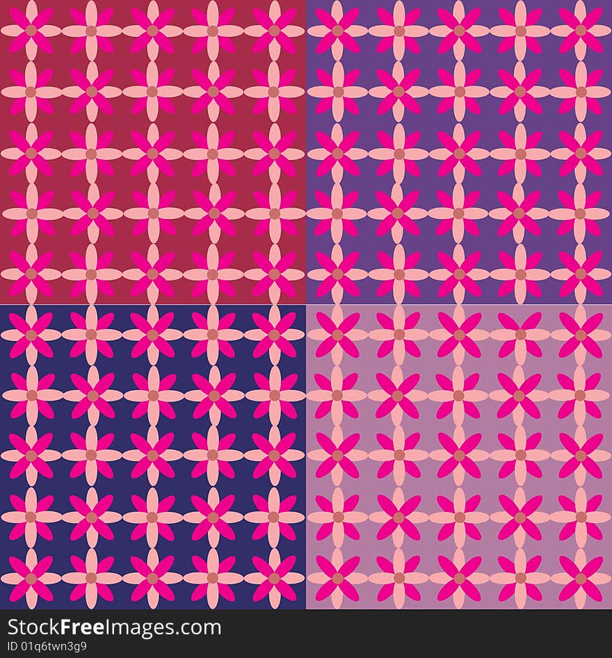 Seamless background from a floral ornament. Seamless background from a floral ornament