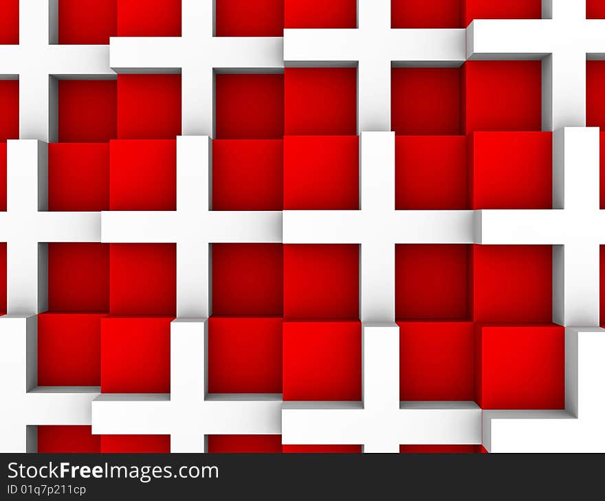 This is swiss flag pattern illustration. This is swiss flag pattern illustration