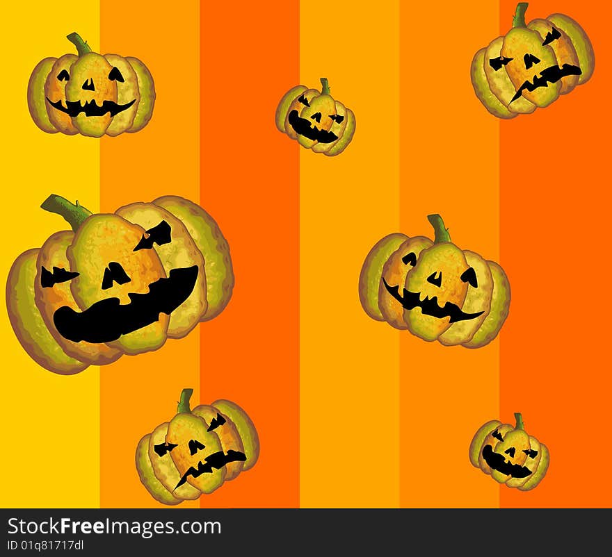 Vector Halloween Pattern