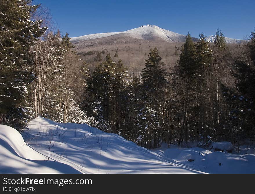 White Mountains in the Winter