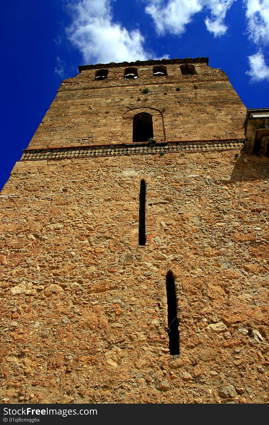 Monreale cathedral bell tower, Sicily