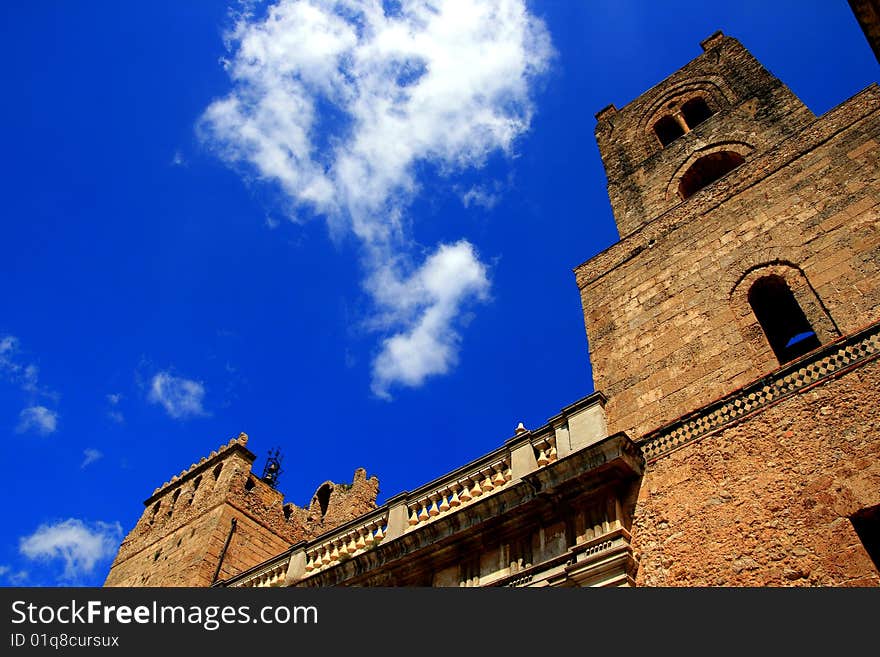 Monreale cathedral, norman architecture, Sicily