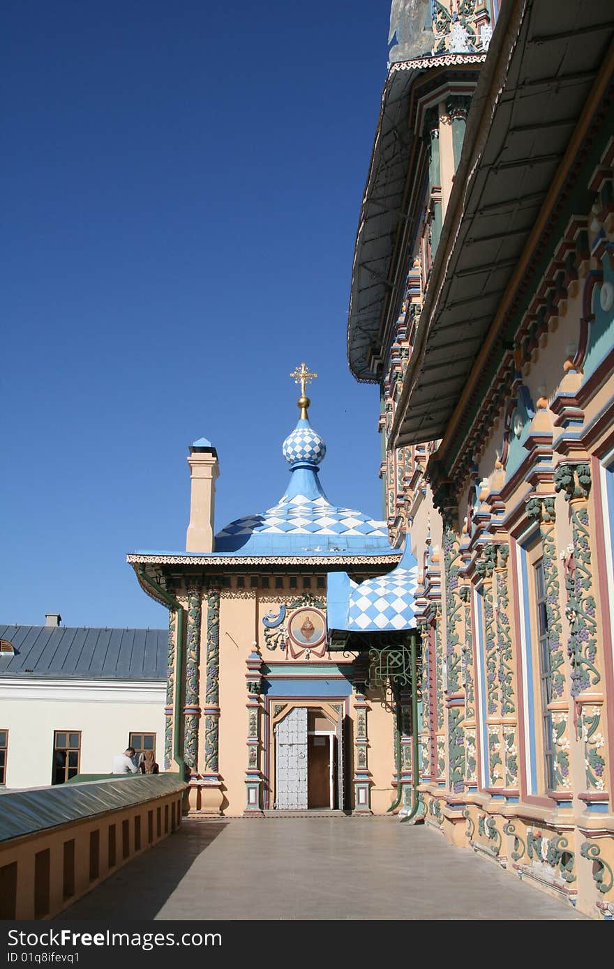 photo of the peter and paul cathedral in a city kazan it is made in may, 2009