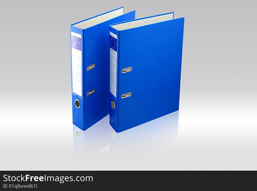 Blue Folders