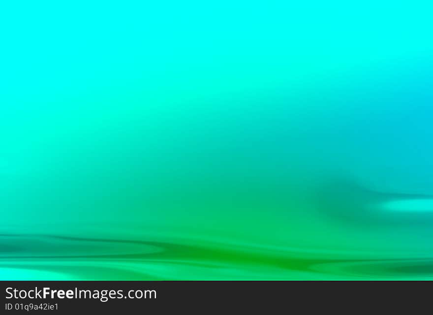 High quality computer generated green abstract background