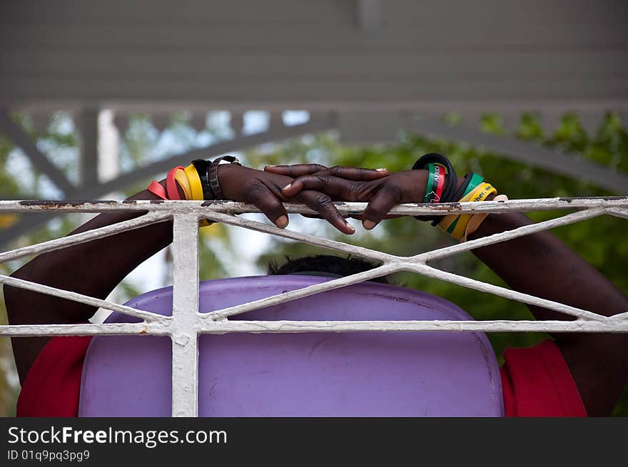 Clasped Hands, Africa