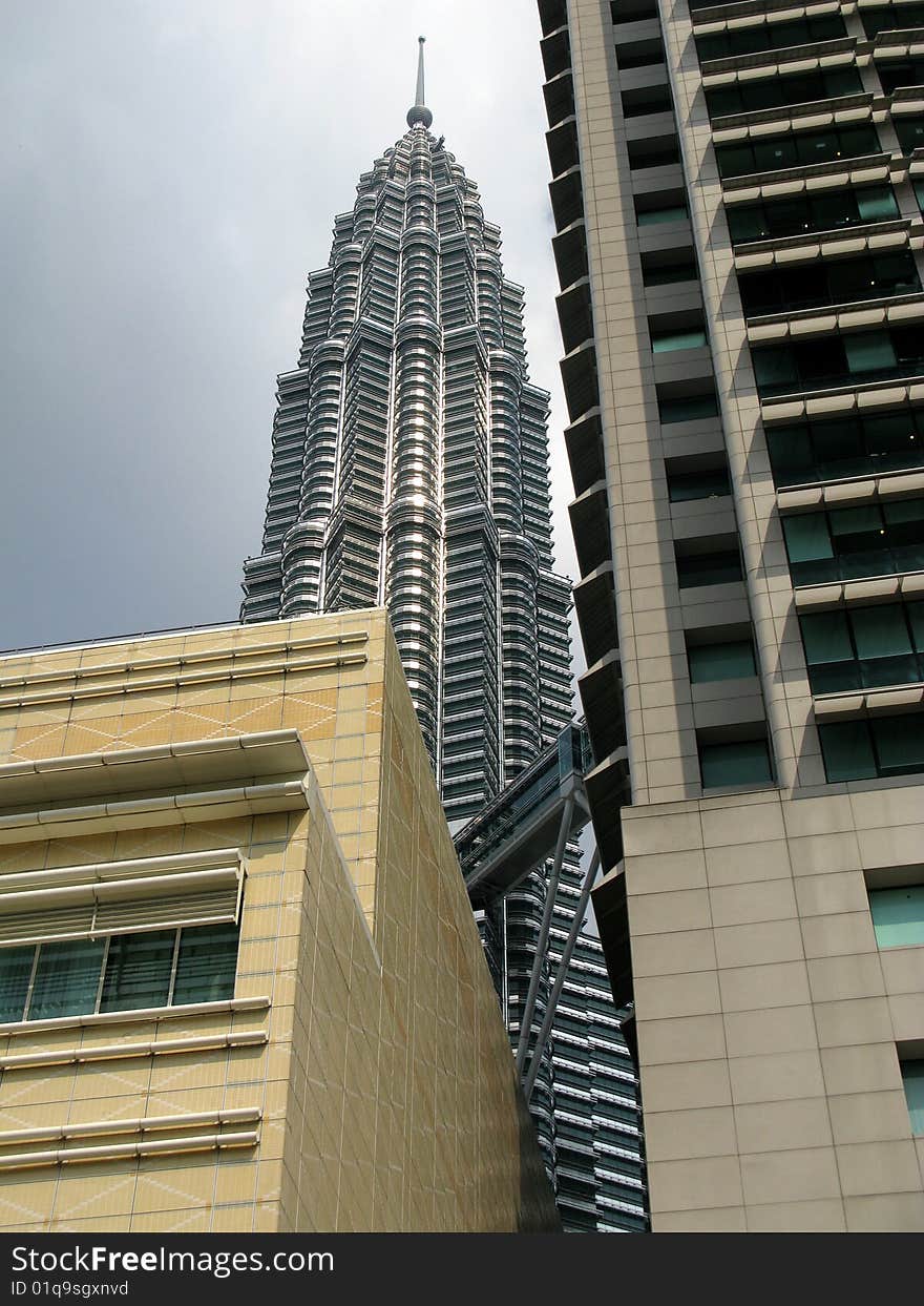 Modern city (Kuala Lumpur, Malaysia)