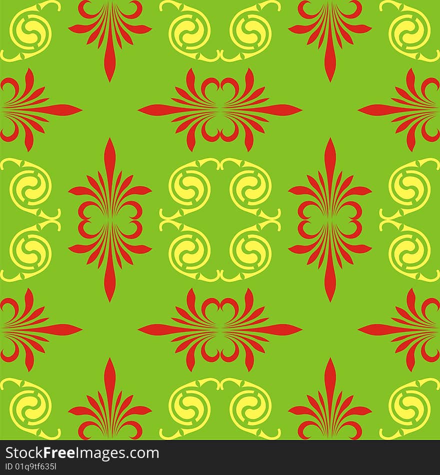 Stock vector details
Seamless wallpaper background