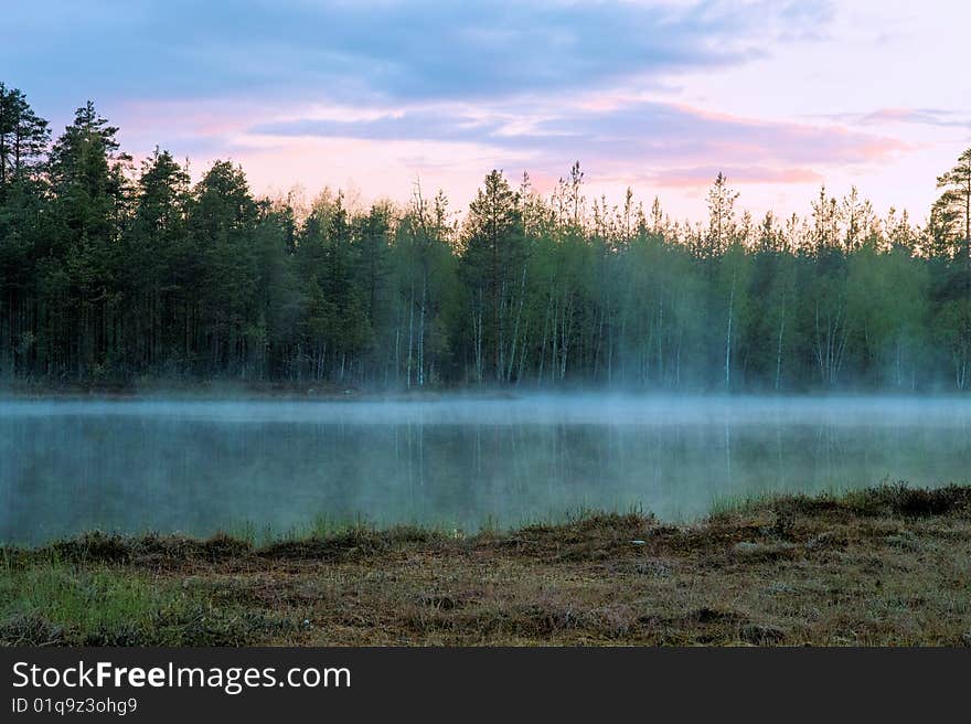 Evening at the tarn