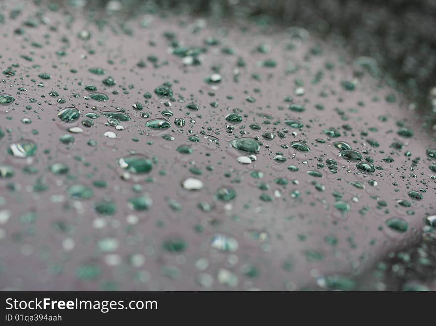 Rain drops on glass 	
morning. Rain drops on glass 	
morning