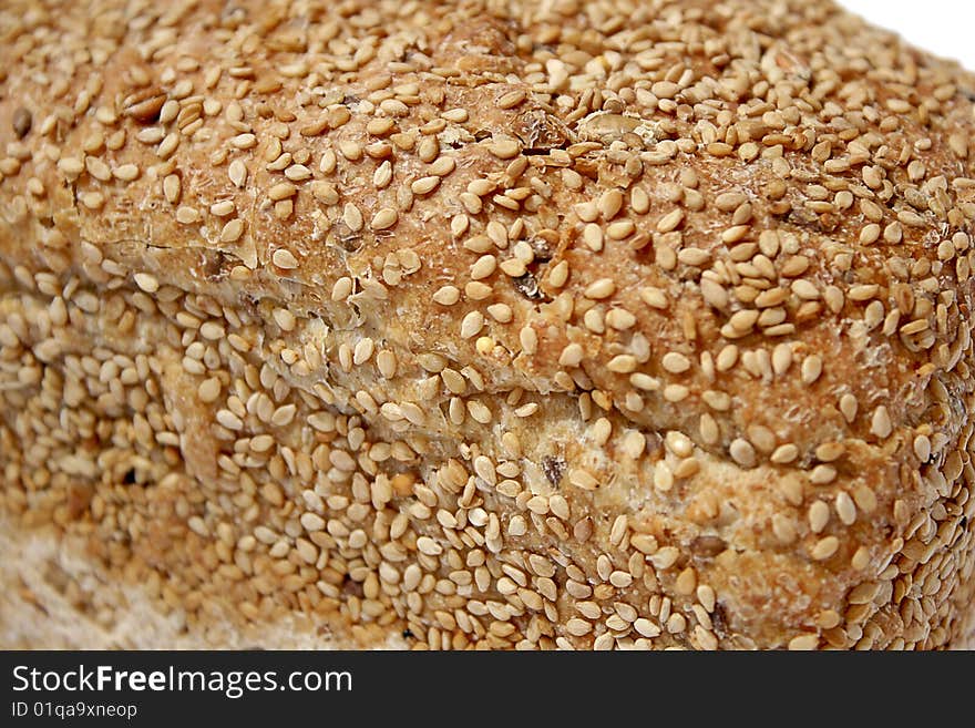 Bread isolated on white background. Bread isolated on white background.