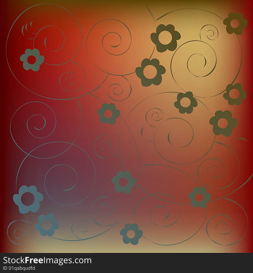 Abstract flowers