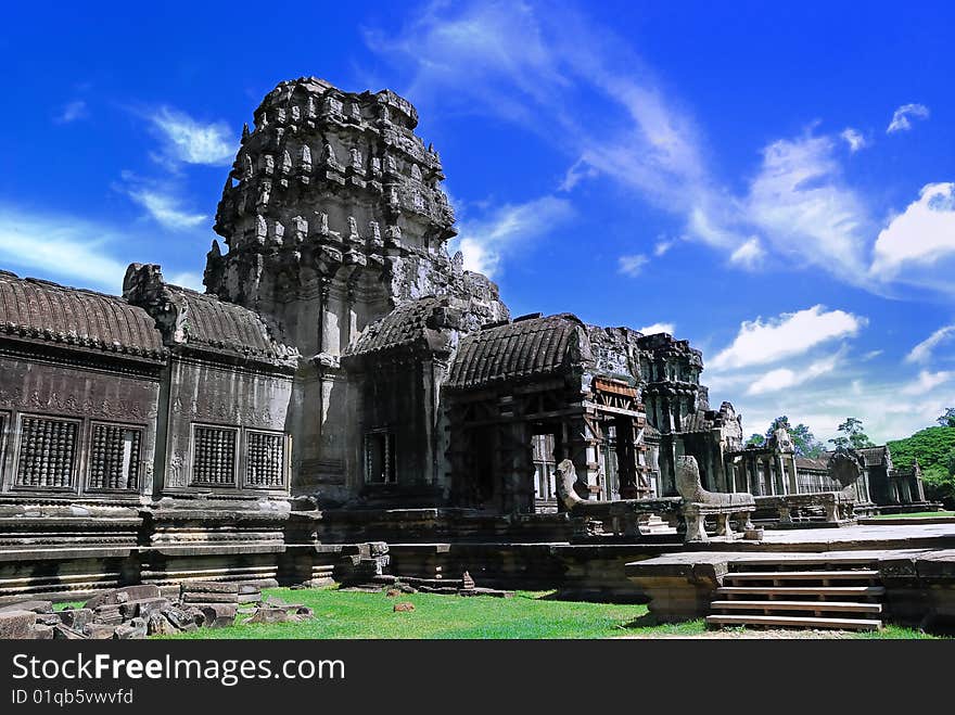 Historical, ancient and ruins Building in Cambodia. Historical, ancient and ruins Building in Cambodia