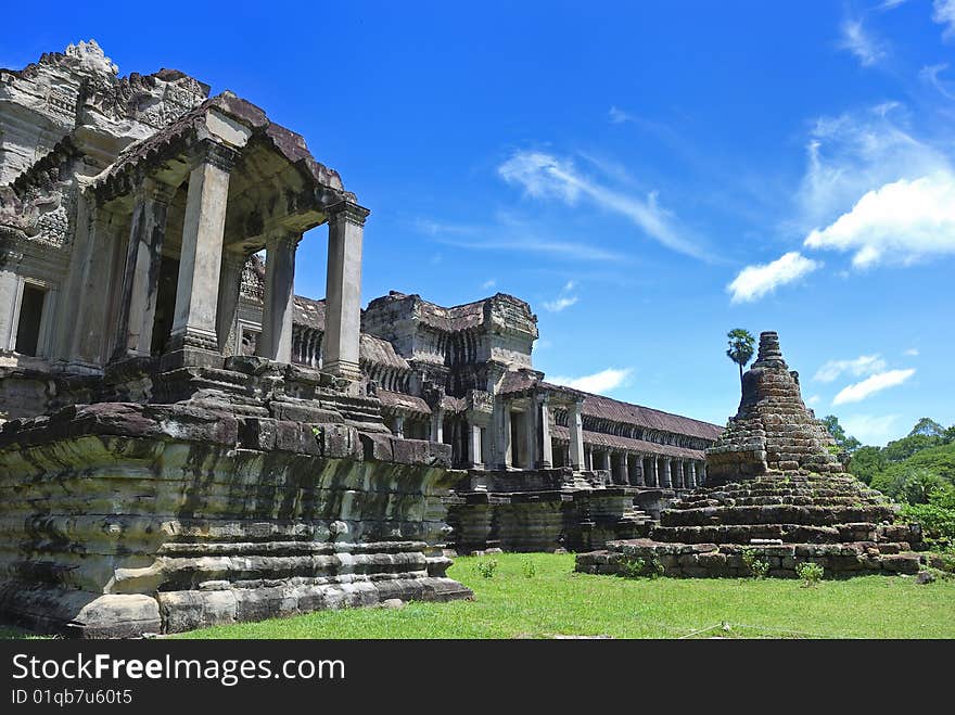 Historical, ancient and ruins Building in Cambodia. Historical, ancient and ruins Building in Cambodia