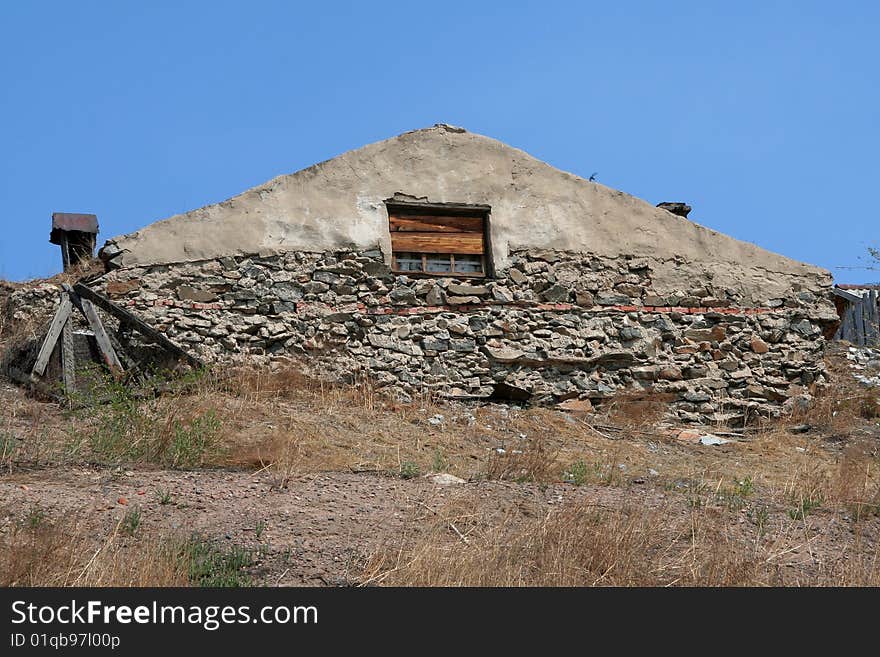 The old and shabby house