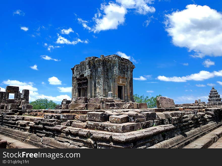 Historical, ancient and ruins Building in Cambodia. Historical, ancient and ruins Building in Cambodia