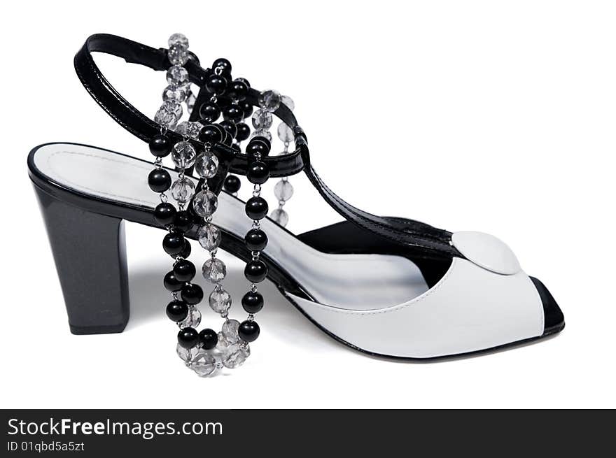 Womanish Summer Shoe And Necklace