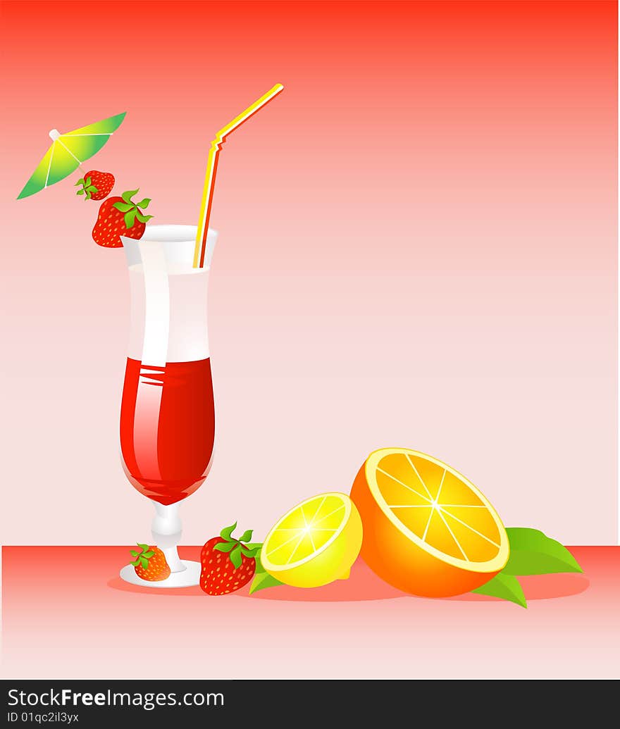 Fruits cocktail