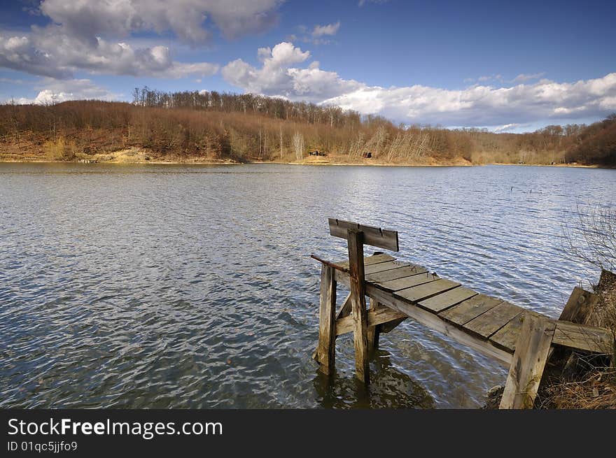 Spring on the lake