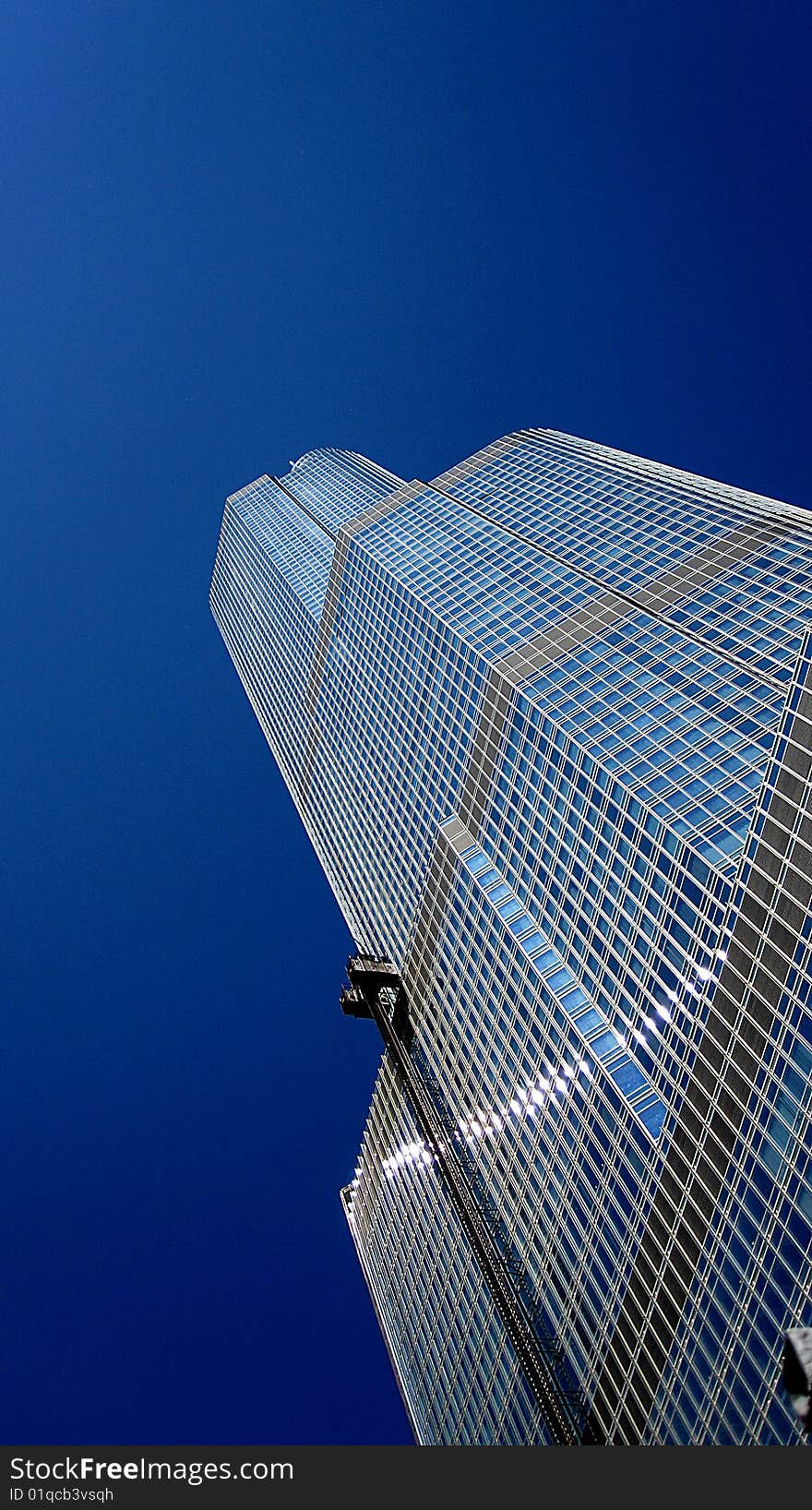 Downtown Chicago cityscape in the summertime. Downtown Chicago cityscape in the summertime