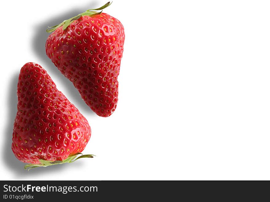 Strawberry isolated on a background