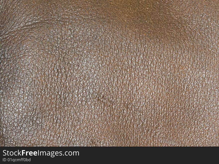 High resolution brown leather texture - very detailed and real...