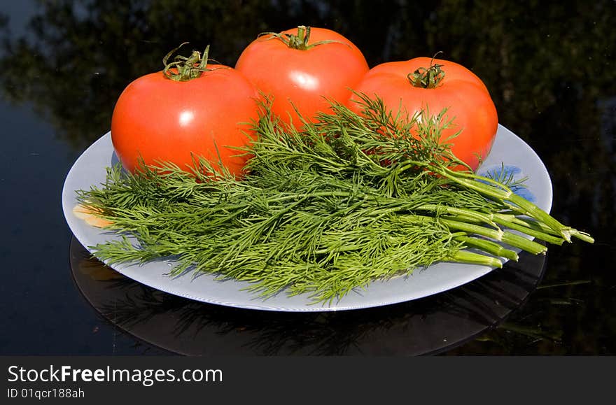 Tomato and dill