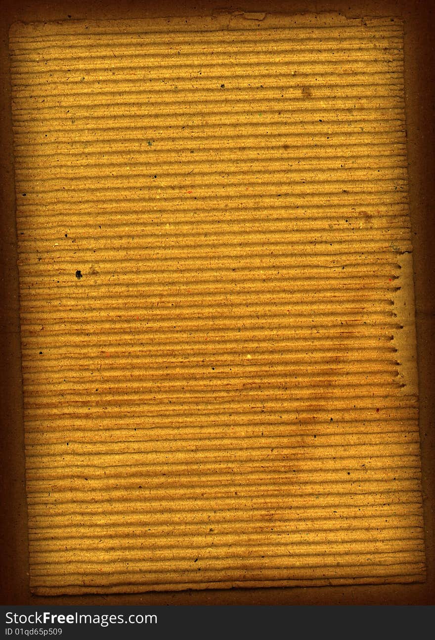 This is a scan of a vintage piece of corrugated cardboard. This is a scan of a vintage piece of corrugated cardboard.