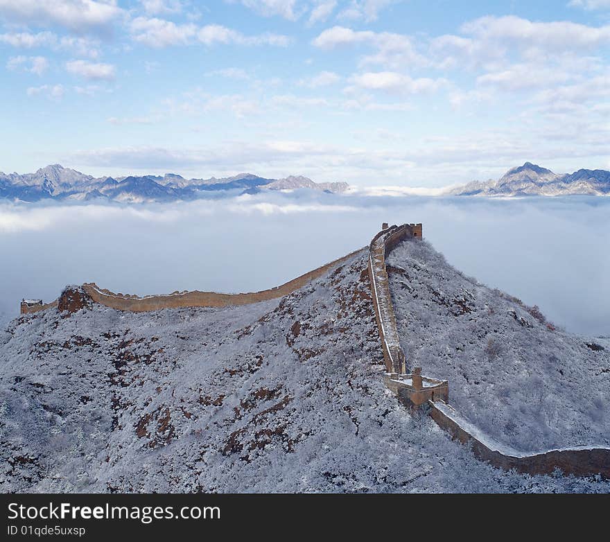 This section, Jin Shanling, is the most beautiful part of the whole Great Wall, which maintains its wild nature and with no artificial trace or marks. It shows what it was four hundred years ago. This section, Jin Shanling, is the most beautiful part of the whole Great Wall, which maintains its wild nature and with no artificial trace or marks. It shows what it was four hundred years ago.