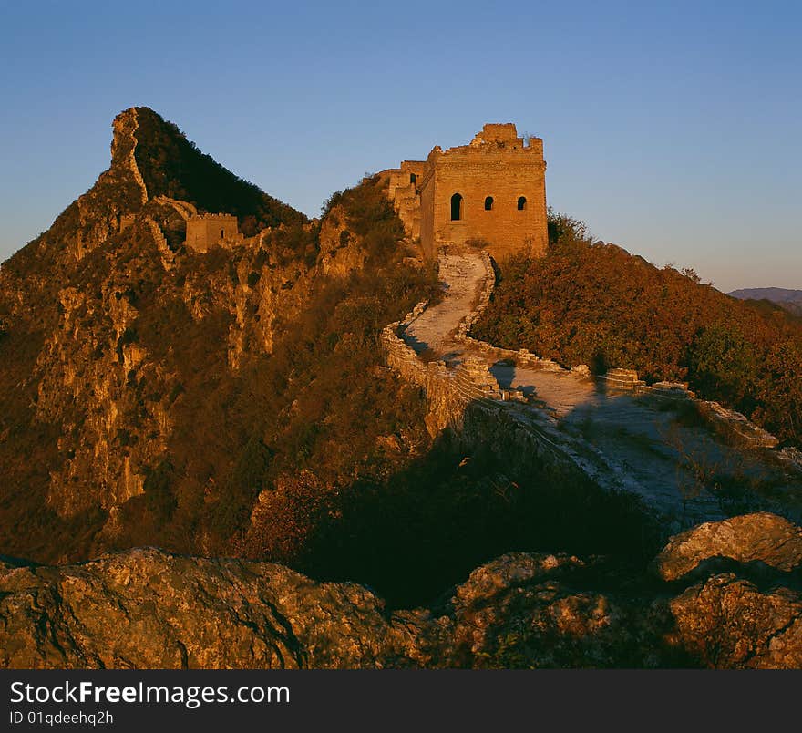 The Great Wall is the universal symbol of China. The Great Wall is the universal symbol of China.