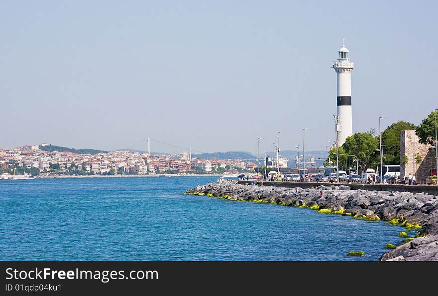 Lighthouse In Istanbul