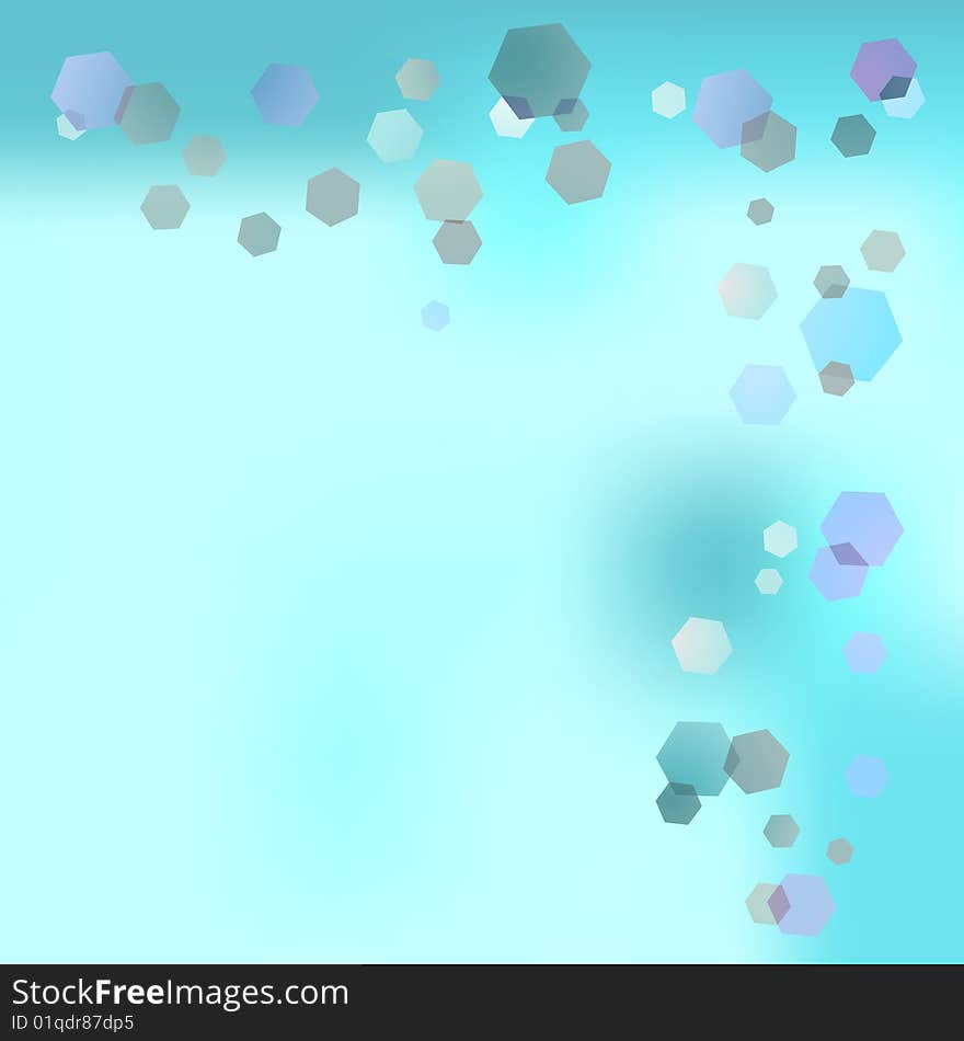 Glittering lights background - 2d vector