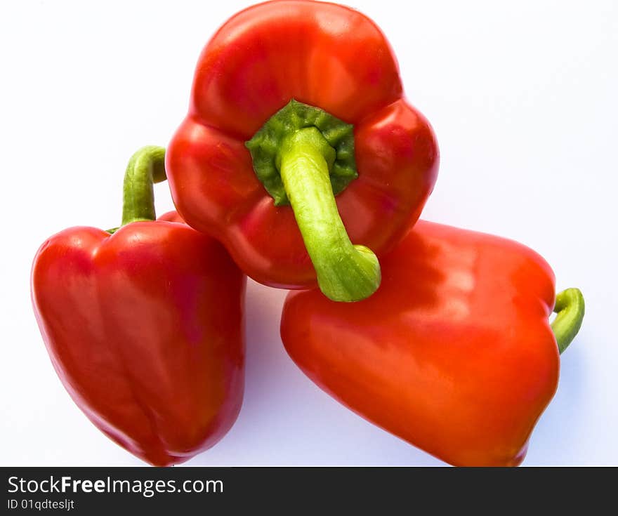 3 red bell peppers