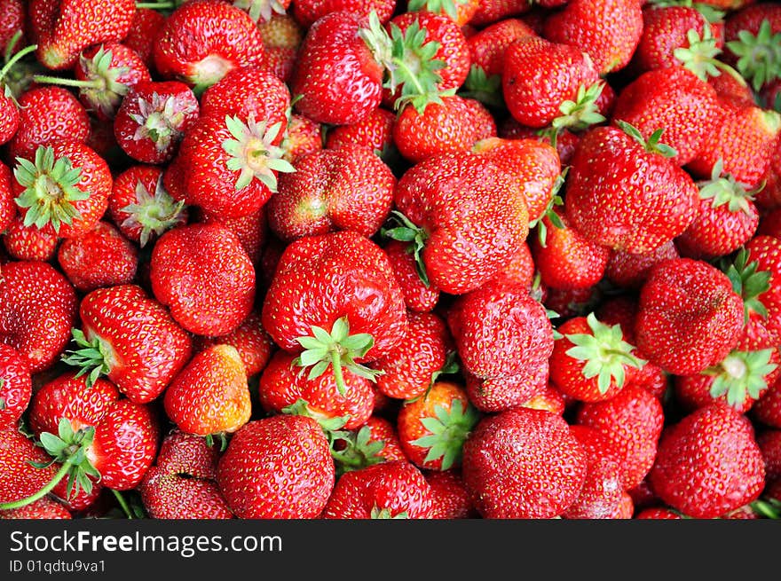 Strawberry background