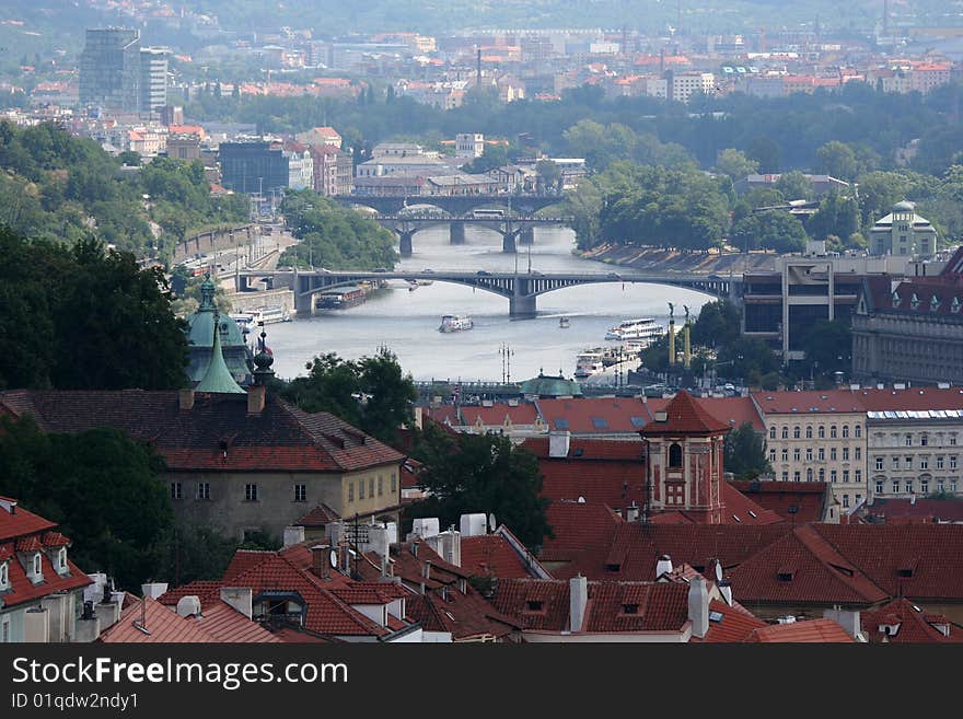 Prague. Beautiful view