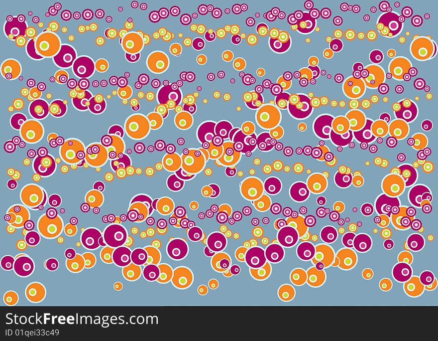 Circle background - Vector