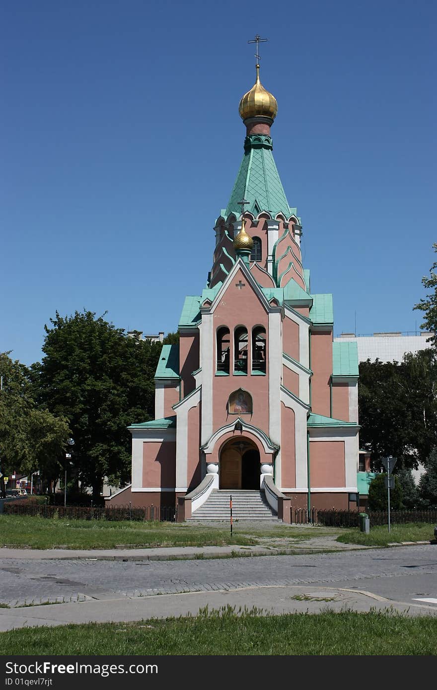 St. Goradz church - russian track in Olomouc