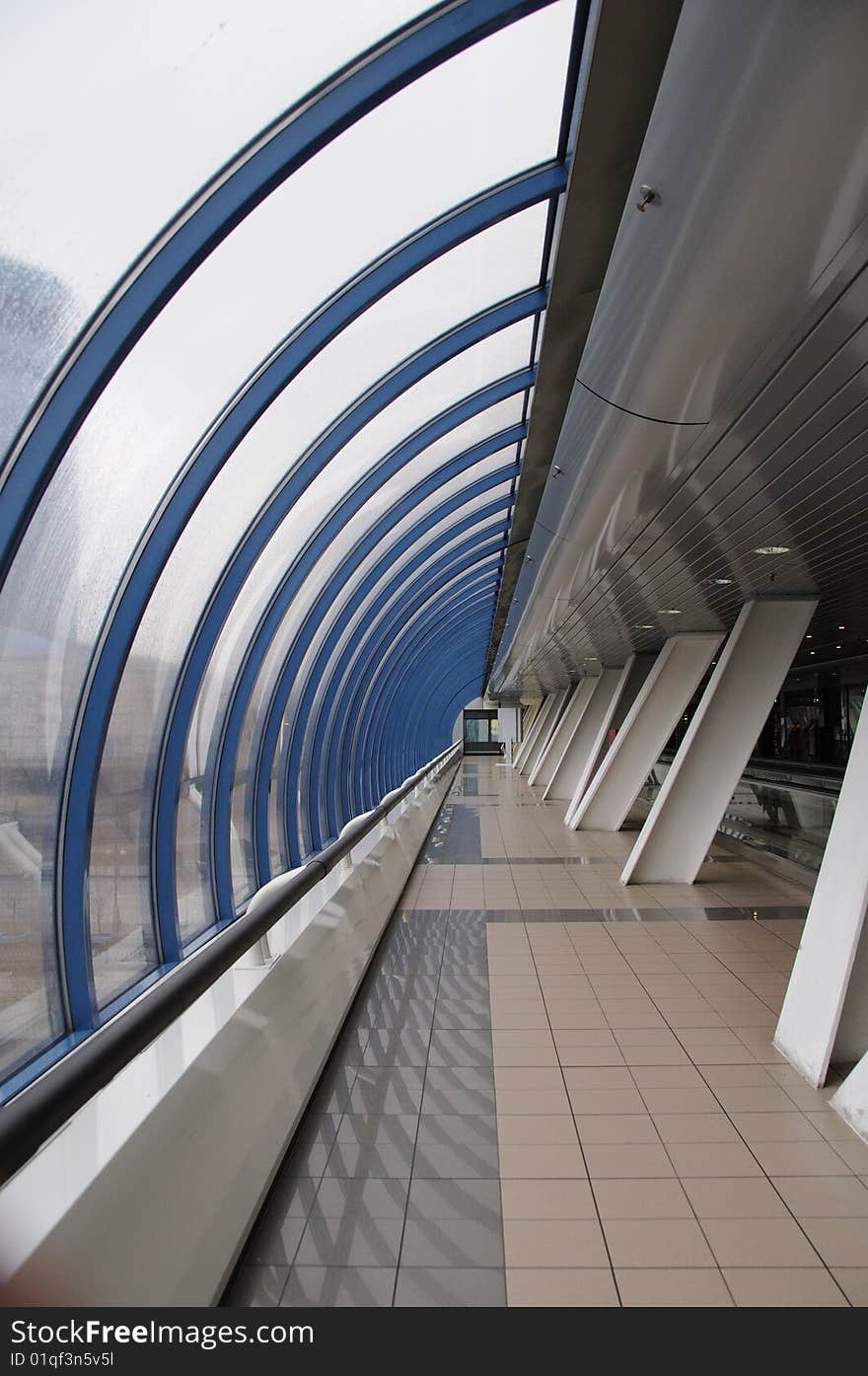 Bagrationovskiy Bridge, Moscow, Russia