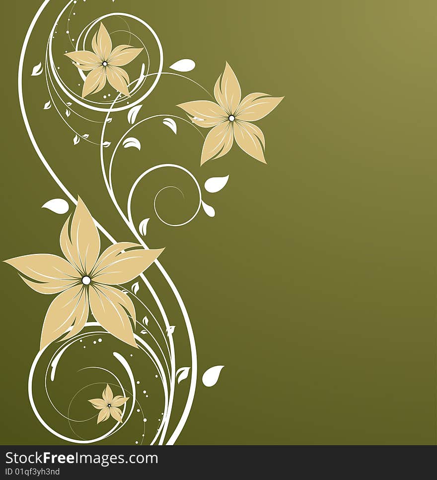 Floral Abstract Background