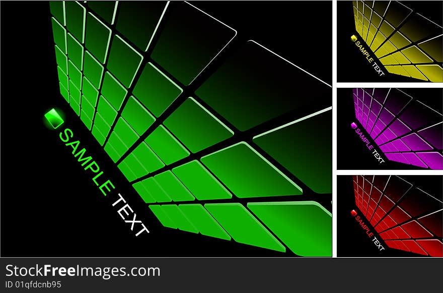 The color vector abstract background