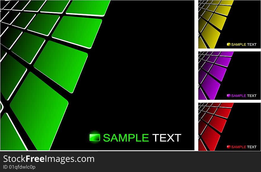 The color vector abstract background