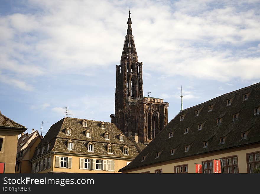 The old town of Strasbourg, France.