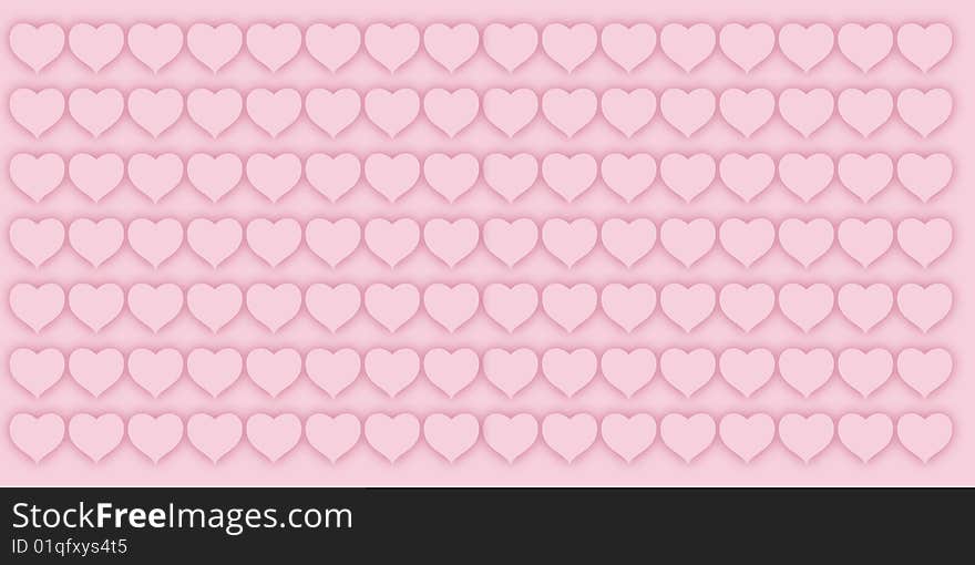 This is a pink heart pattern for Valentines Day. This is a pink heart pattern for Valentines Day.