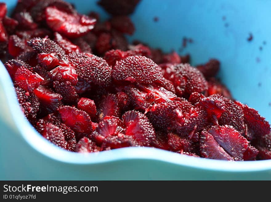 Berries in a Bowl