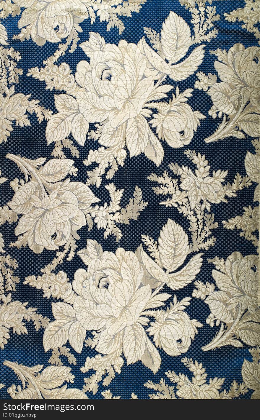 Flowers On Fabrics